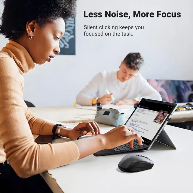 ماوس بی سیم یوگرین UGREEN Wireless Mouse 2.4G MU006  - Image 3