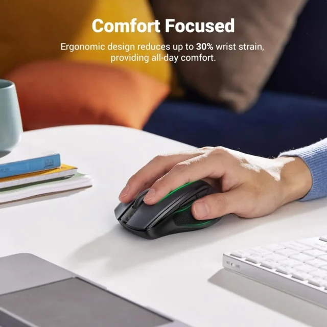 ماوس بی سیم یوگرین UGREEN Wireless Mouse 2.4G MU006  - Image 5