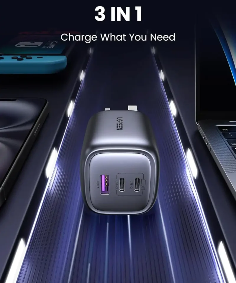 شارژر 65 وات یوگرین UGREEN USB C Charger Nexode 65W CD306 14 CD306 10