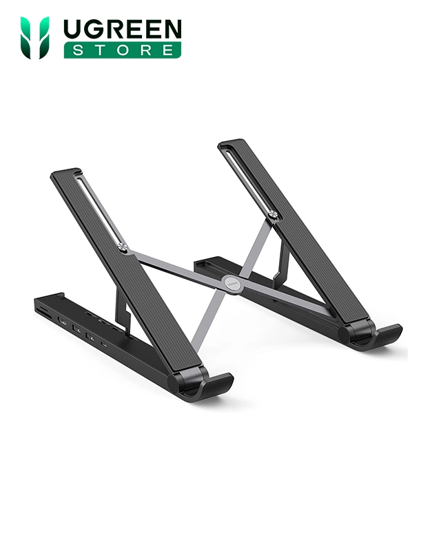 استند لپ تاپ و هاب دیتا یوگرین Ugreen Laptop Stand Docking Station CM359