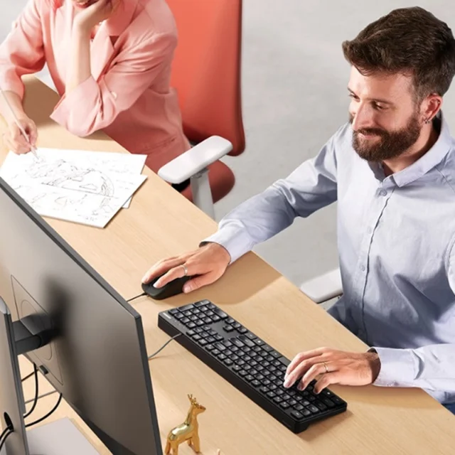 کیبورد سیمی یوگرین Ugreen wired Keyboard KU004 - Image 5