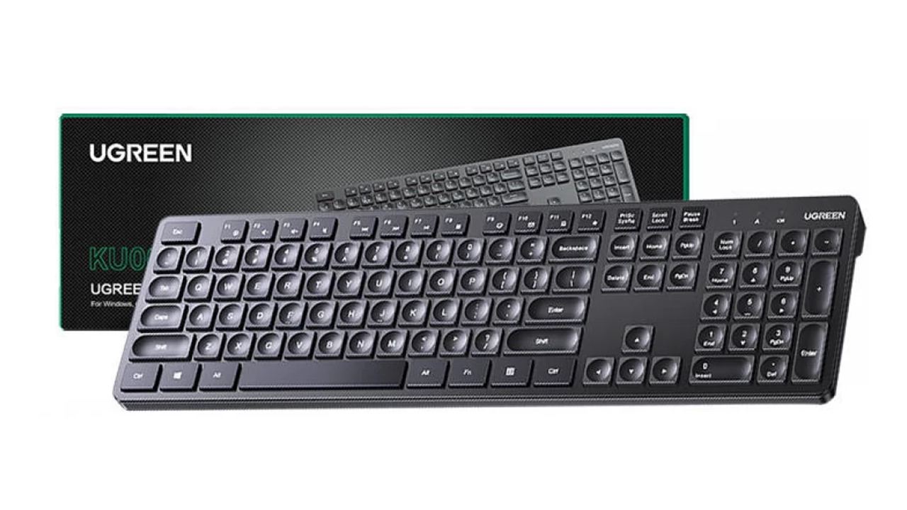 کیبورد سیمی یوگرین Ugreen Wireless Keyboard KU004