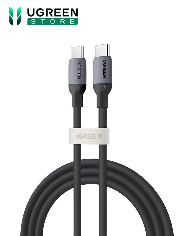 کابل 2 متر یوگرین UGREEN USB C to USB C Silicone 2m Cable US563