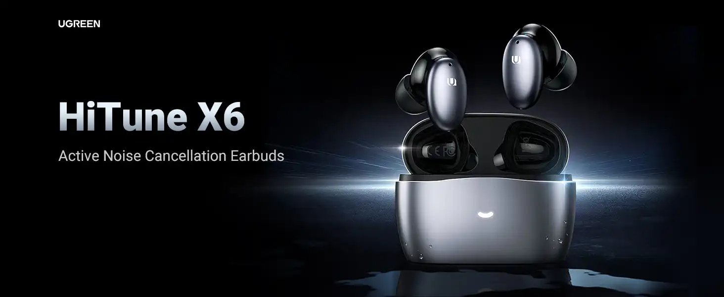 هدفون یوگرین Ugreen HiTune X6 ANC Earphones WS118 8 هدفون یوگرین Ugreen HiTune X6 ANC Earphones WS118