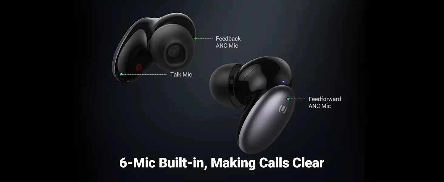 هدفون یوگرین Ugreen HiTune X6 ANC Earphones WS118 12 WS118 9 1